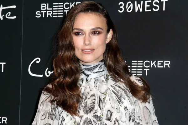 Keira Knightley Colette Özel Gösterim Modern Sanat Müzesi Moma New — Stok fotoğraf