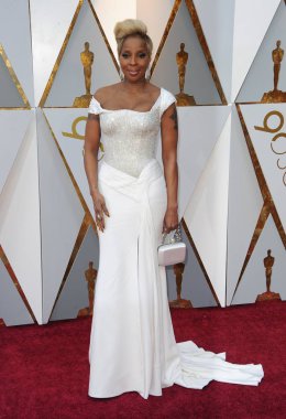 Mary J. Blige 90 Akademi Ödülleri için gelenler-gelenler 2, Hollywood ve Highland Center, Los Angeles, CA Mart 4, 2018 de Dolby Theatre. Fotoğraf: Elizabeth Goodenough/Everett Collection