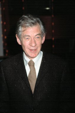 Ian McKellen at Motion Picture Club Ödülleri Luncheon, NY 1/31/2002 
