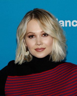 Kelli Berglund Sundance Film Festivali'nde Now Apocalypse Premiere için gelenler 2019, Library Center Theatre, Park City, Ut Ocak 29, 2019 