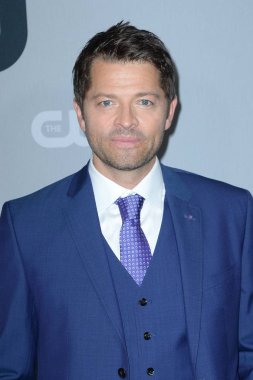 Misha Collins at arrivals for The CW Network 2018 New York Upfront Presentation, The London Hotel, New York, NY May 17, 2018. Photo By: Kristin Callahan/Everett Collection clipart