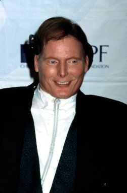 Christopher Reeve Christopher Reeve Paralysis Vakfı gala, Ny 11/13/2001, Cj Contino tarafından