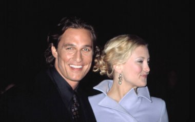 Kate Hudson ve Matthew McConaughey prömiyeri nasıl 10 gün Içinde bir adam Lose Için, NY 2/2/2003, CJ Contino tarafından