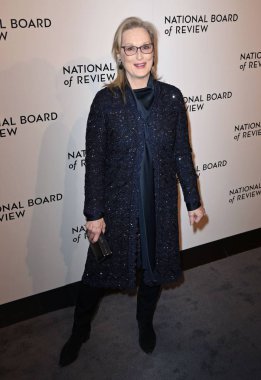 Meryl Streep, The National Board of Review Awards 2018, Cipriani 42nd Street, New York, Ny 9 Ocak 2018 için gelenler. Fotoğraf: Derek Storm / Everett Koleksiyonu