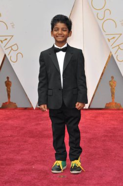 89. Akademi Ödülleri Oscar 2017 - Arrivals 1, Hollywood and Highland Center'daki Dolby Tiyatrosu, Los Angeles, Ca Şubat 26, 2017 için gelen güneşli Pawar. Fotoğraf: Elizabeth Goodenough / Everett Koleksiyonu