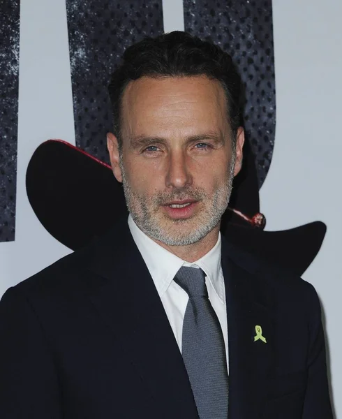 Andrew Lincoln Chegadas Para Walking Dead Season Premiere Dga Theater — Fotografia de Stock