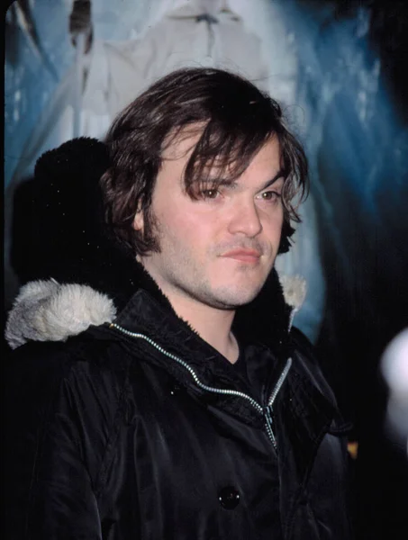 Jack Black Estreno Lord Rings Dos Towers 2002 — Foto de Stock