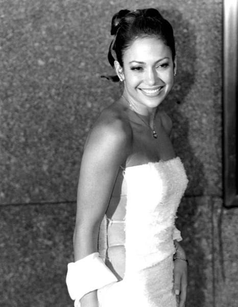Jennifer López Versace Dress Los Man Year Awards —  Fotos de Stock