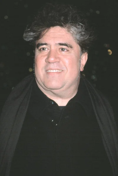 Pedro Almodovar Junta Nacional Revisión Nueva York 2003 — Foto de Stock