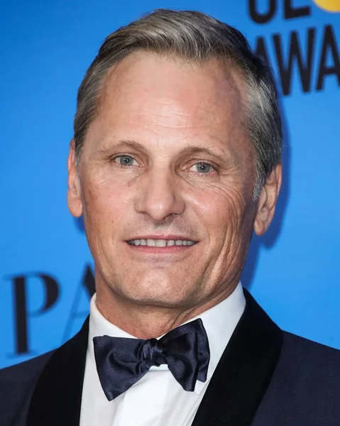 Beverly Hills Los Angeles Usa January Actor Viggo Mortensen Poses — Stock Photo, Image