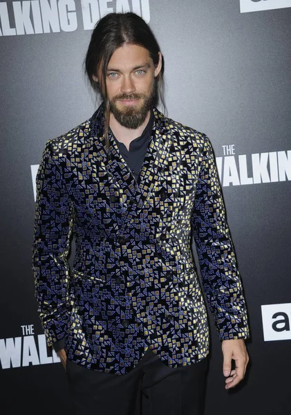 Tom Payne Chegadas Para Estreia Temporada Dga Theater Complex Los — Fotografia de Stock