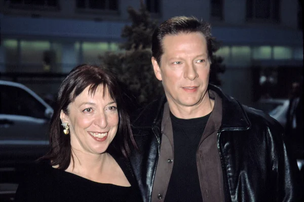 Chris Cooper Esposa Estreno Casa Umbria 2003 Por Contino — Foto de Stock