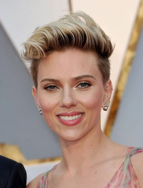Scarlett Johansson Arrivals 89Th Academy Awards Oscars 2017 Arrivals Dolby — Stock Photo, Image