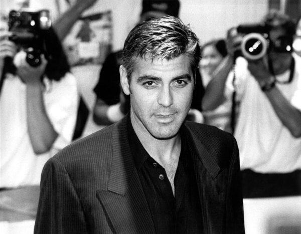 George Clooney at the New York premiere of OUT OF SIGHT, 6/24/98