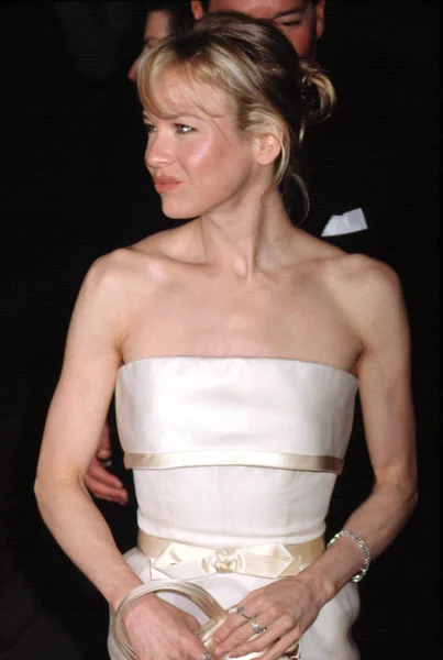 Renee Zellweger Vestindo Oleg Cassini Vintage Metropolitan Museum Art Costume — Fotografia de Stock