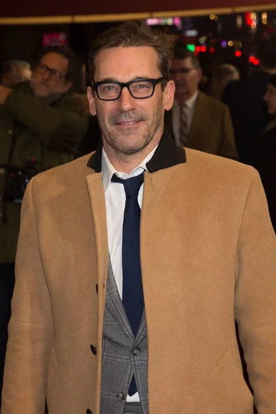 Jon Hamm Obecności Kill Mockingbird Otwarcie Noc Broadwayu Teatr Shuberw — Zdjęcie stockowe