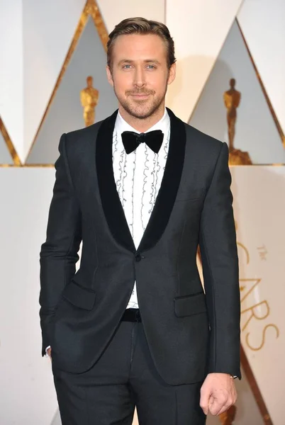 Ryan Gosling Arrival Untuk Oscar Academy Awards 2017 Arrival Dolby — Stok Foto