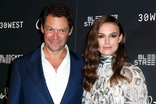 Dominic West Keira Knightley Przy Przyjazdów Colette Special Przesiewowych Muzeum — Zdjęcie stockowe