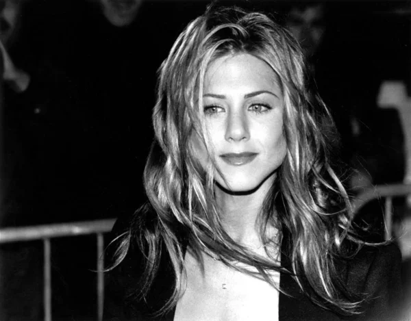 Jennifer Aniston New York Premiéře Setkání Joe Black — Stock fotografie