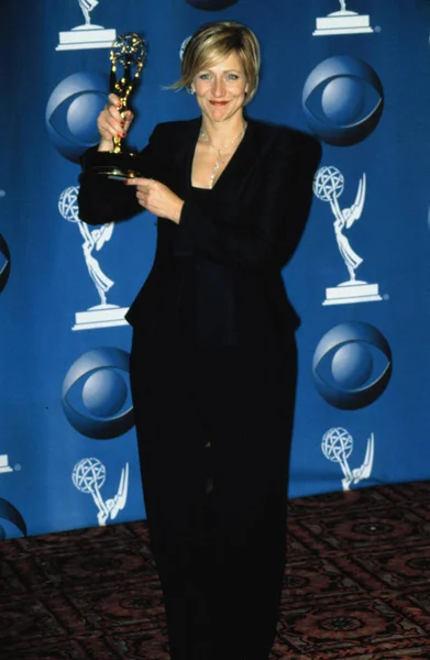 Edie Falco Los Emmy Awards 2001 — Foto de Stock