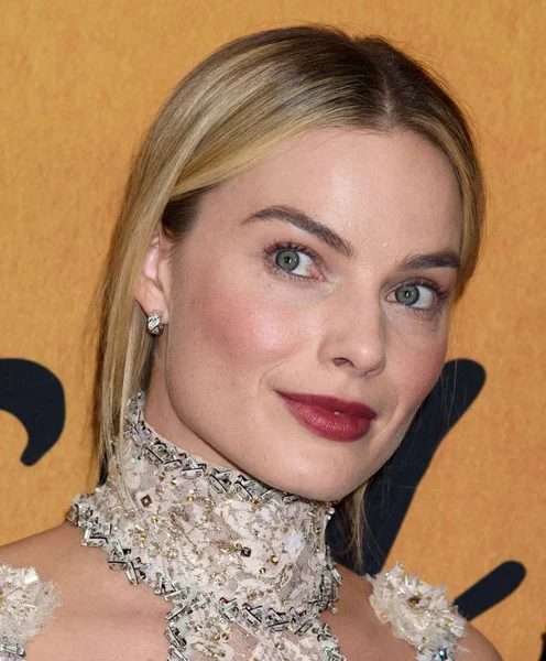 Margot Robbie Bei Der Ankunft Zur Premiere Von Margot Queen — Stockfoto