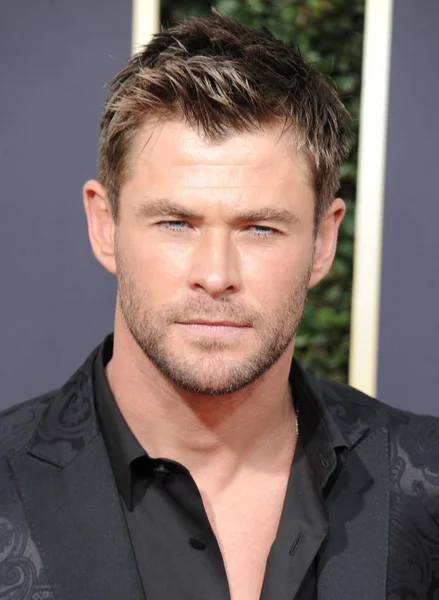 Chris Hemsworth Arrivals 75Th Annual Golden Globe Awards Arrivals Beverly — Stock Photo, Image