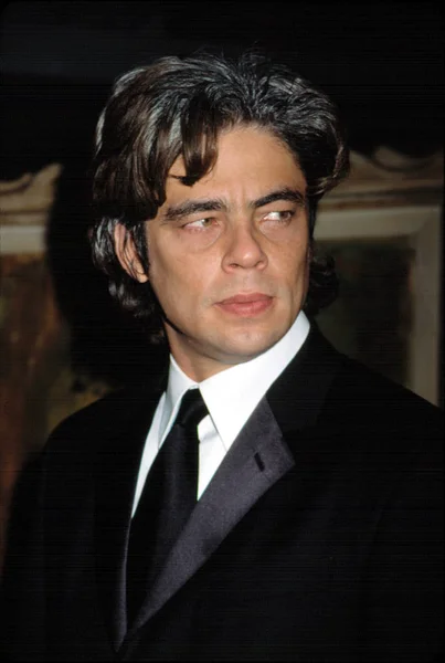 Benicio Del Toro Stella Por Actores Starlight Studio Benefit 2001 — Fotografia de Stock