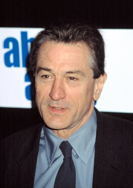 Robert Niro Premiere Boy Opening Tribeca Film Festival 2002 Contino — Stock Photo, Image