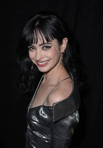 Krysten Ritter Llegada Marvels Jessica Jones Temporada Premiere Amc Loews — Foto de Stock