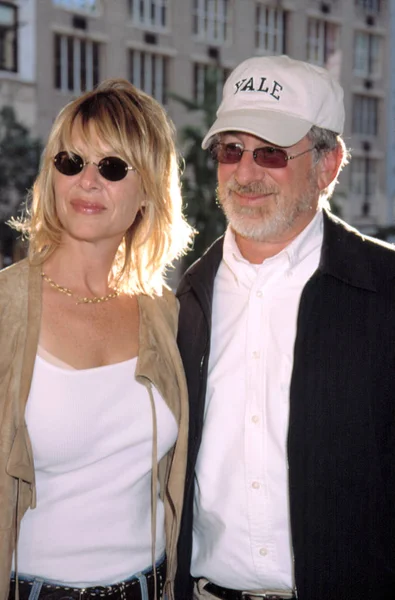 Kate Capshaw Steven Spielberg Premierje Chateau 2002 Nyc Contino — Stock Fotó