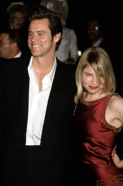 Jim Carrey Renee Zellweger Estreia Enfermeira Betty Por Contino — Fotografia de Stock