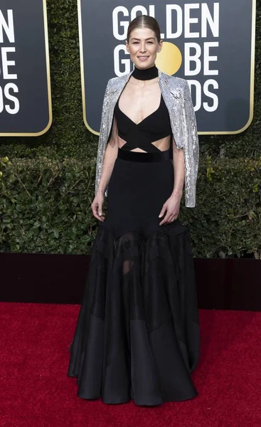 Rosamund Pike Participa 76Th Annual Golden Globe Awards Globos Ouro — Fotografia de Stock