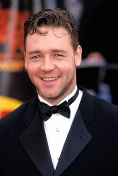 Russell Crowe Los Premios Sag Anuales Marzo 2001 — Foto de Stock