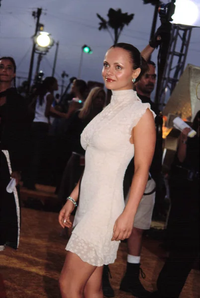 Christina Ricci Mtv Film Ödülleri Nde 2001 — Stok fotoğraf
