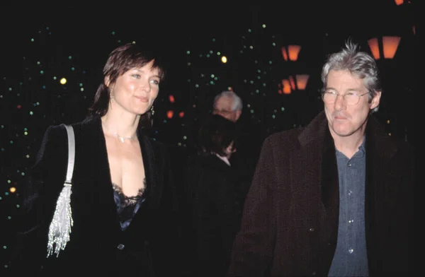 Richard Gere Carey Lowell National Board Review Nyc 2003 Contino — Stock Photo, Image