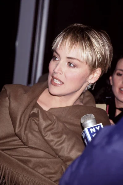 Sharon Stone Amfar Seasons Hope Gala Sean Roberts — Stock Photo, Image