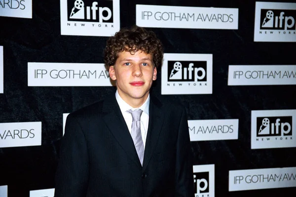 Jesse Eisenberg Ifp Gotham Awards 2003 Janet Mayer — стоковое фото