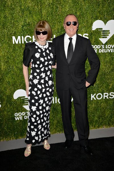 Anna Wintour, Michael Kors at arrivals for Gods Love We Deliver 12th Annual Golden Heart Awards Celebration, Spring Studios, New York, October 16, 2018. Photo By: Kristin Callahan/Everett Collection