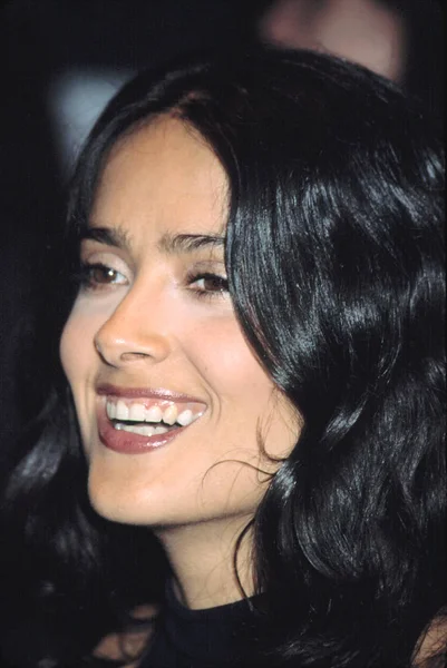 Salma Hayek Noite Abertura 40Th New York Film Festival 2002 — Fotografia de Stock