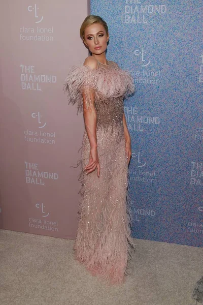 Paris Hilton Chegadas Para Fundação Clara Lionel 4Th Annual Diamond — Fotografia de Stock