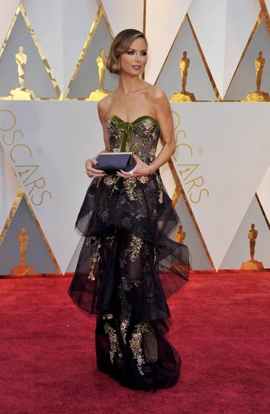 Georgina Chapman Las Llegadas Los 89Th Academy Awards Oscars 2017 — Foto de Stock