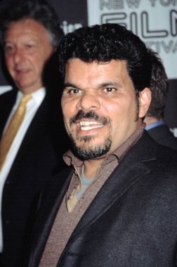 Luis Guzman yumruk sarhoş aşk prömiyeri, NY 10/5/2002 