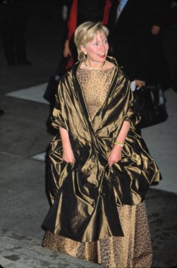 Hillary Clinton Oscar de la Renta Metropolitan Museum of Art Kostüm Enstitüsü Gala, Ny 4/23/2001 at 