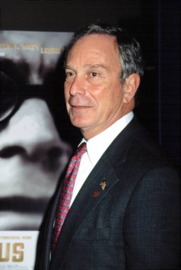Michael Bloomberg Focus prömiyeri, NY, 10/16/2001 