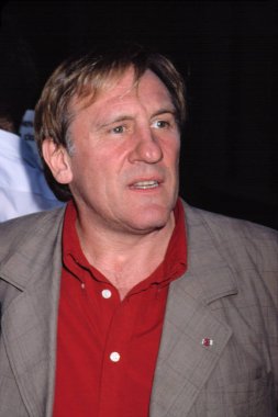 Gerard Depardieu Closet Gösterim, NYC, 6/19/01 