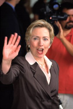Hillary Rodham Clinton Redbook anneler ve Shakers Ödülleri 'nde, NYC, 9/10/2001, CJ Contino tarafından.