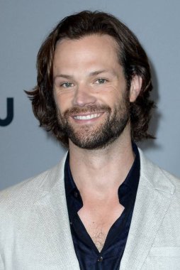 Jared Padalecki at arrivals for The CW Network 2018 New York Upfront Presentation, The London Hotel, New York, NY May 17, 2018. Photo By: Kristin Callahan/Everett Collection clipart