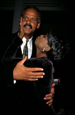 Stedman Graham ve Oprah Winfrey Graham Gregory Bozell, New York, 1996 fotoğraf: Sean Roberts/Everett Collection açılışında