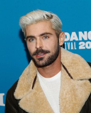 Zac Efron at arrivals for EXTREMELY WICKED, SHOCKINGLY EVIL AND VILE Premiere at Sundance Film Festival 2019, George S. and Dolores Eccles Center for the Performing Arts, Park City, UT January 26, 2019. Photo By: JA/Everett Collection