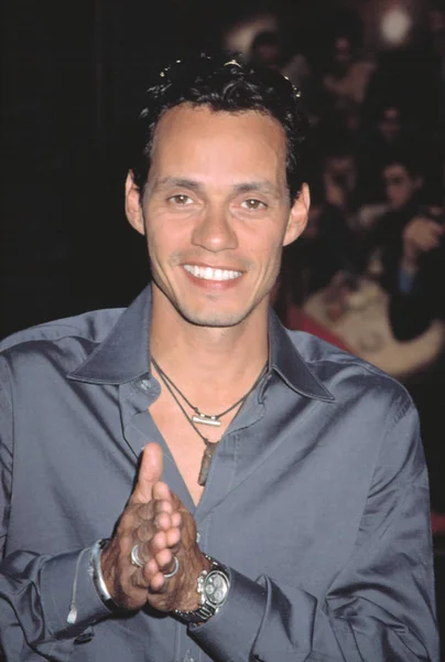 Marc Anthony Estreno Sopranos 2002 — Foto de Stock